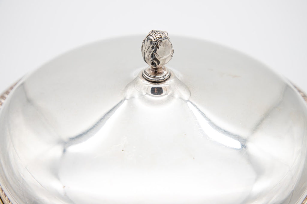Vintage Sheffield Silver Co. Covered Serving Dish, USA