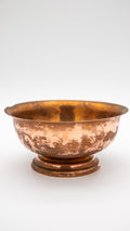 Vintage Coppercraft Guild Footed Copper Bowl, Taunton Massachusetts