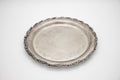 Vintage Oneida Pierced & Engraved Round Serving Tray